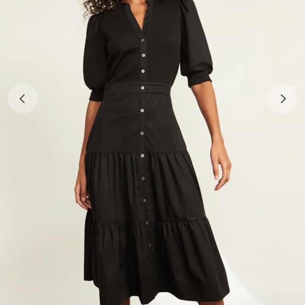 NWT Veronica Beard Davenport Tiered MIDI Dress